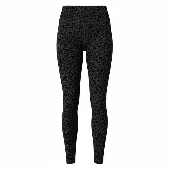 Athleta Pants - Athleta Black and Gray Animal Print Leggings Women’s Size Small